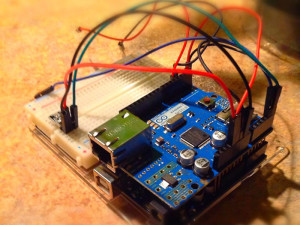 Arduino Uno with Ethernet Shield